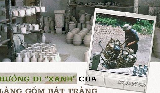 Hướng đi “xanh” của làng gốm Bát Tràng 